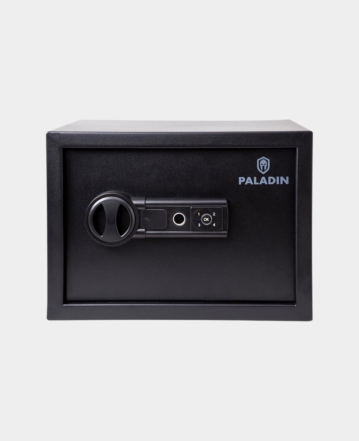 Paladin Furniture Safe with Biometric Fingerprint Scanner, Black, 25x35x25cm