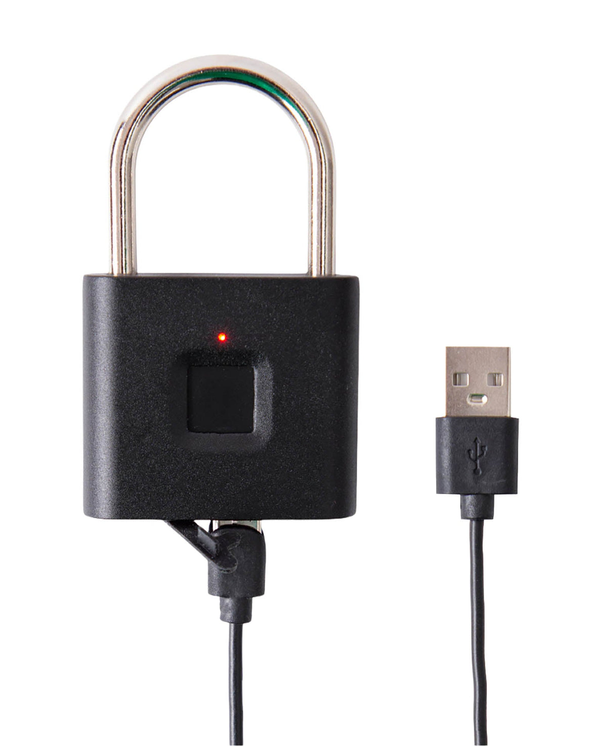 Paladin Biometric Fingerprint Padlock – Black, IPX7