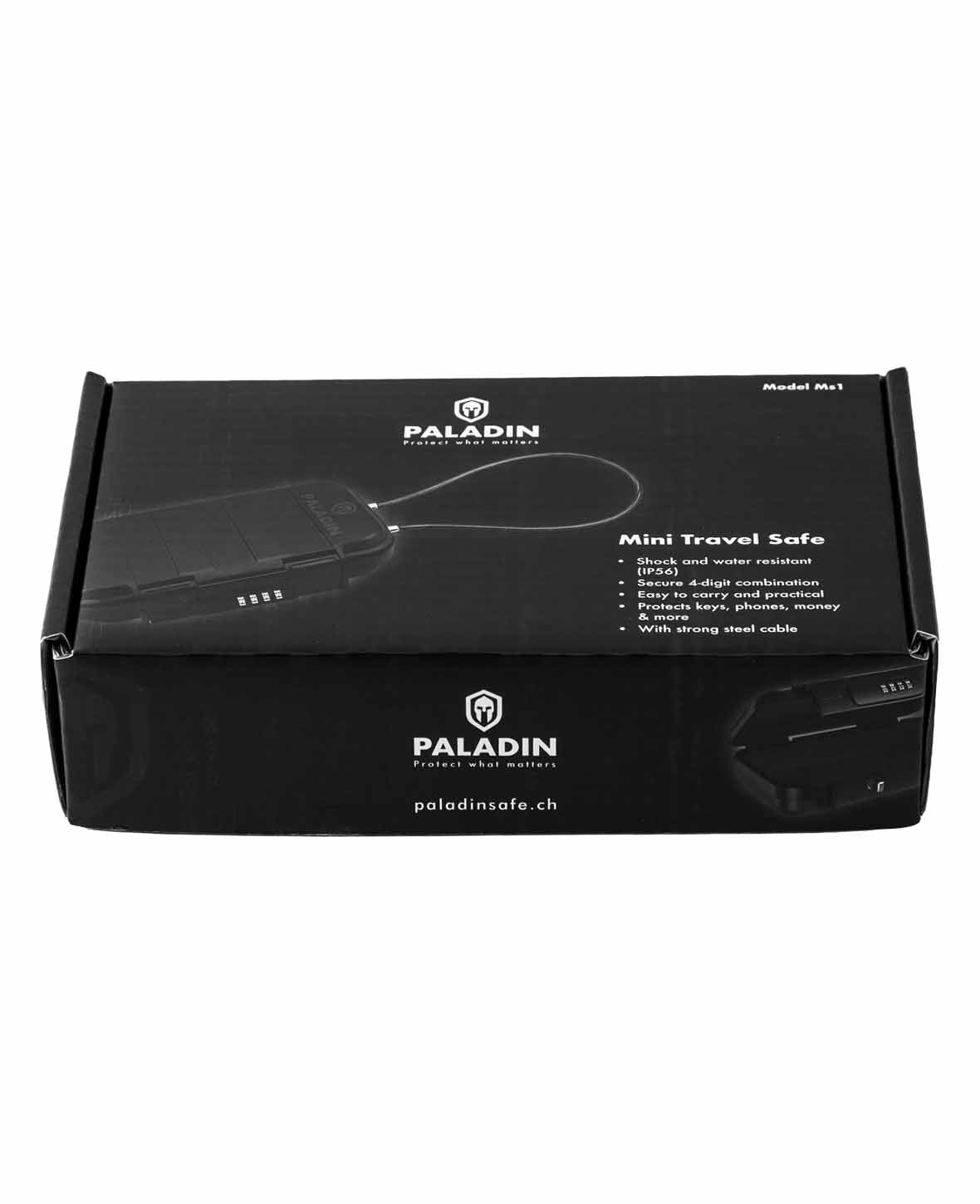 Paladin Mini-Safe with Combination Lock – Travel Safe for Valuables