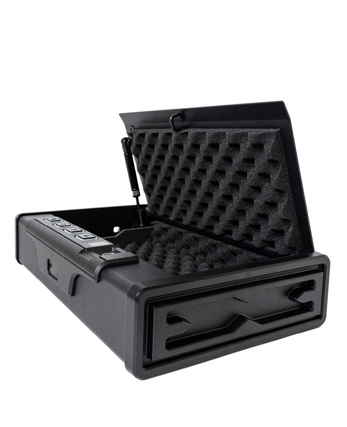 Paladin MK2 Biometric Fingerprint Pistol Safe, Black, 34.4x26.3x8.9cm