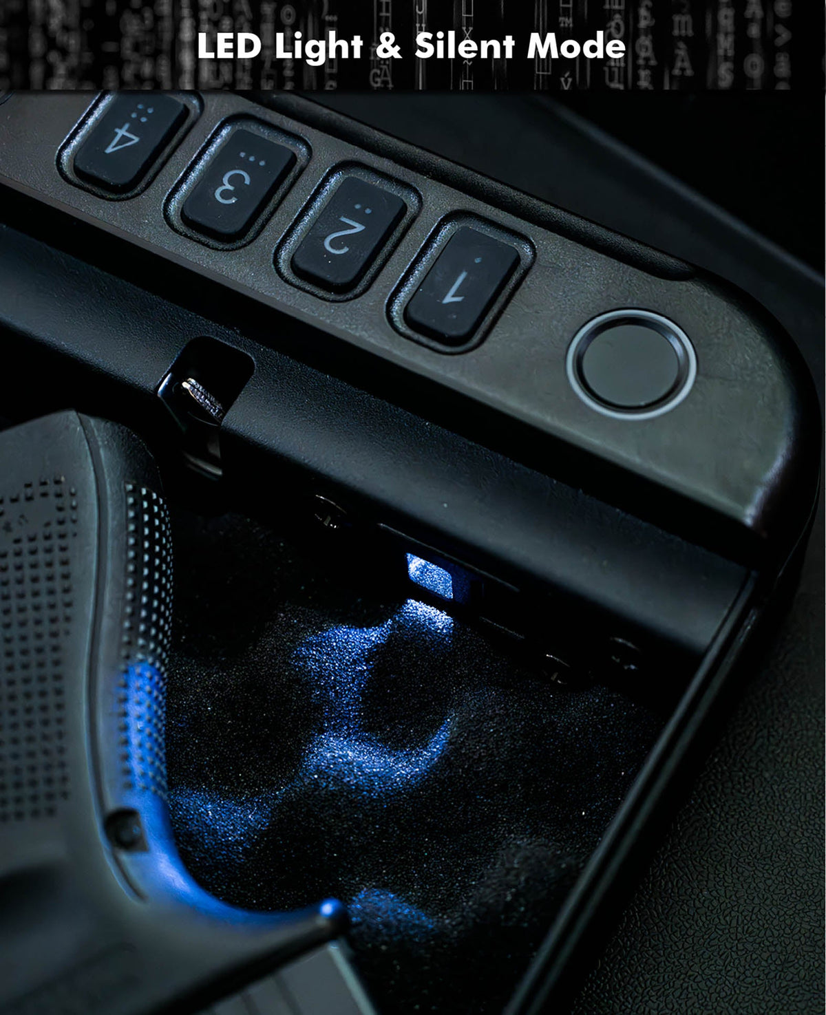 Paladin MK2 Slim Biometric Fingerprint Pistol Safe, Black, 28.4 x 18 x 5.6 cm