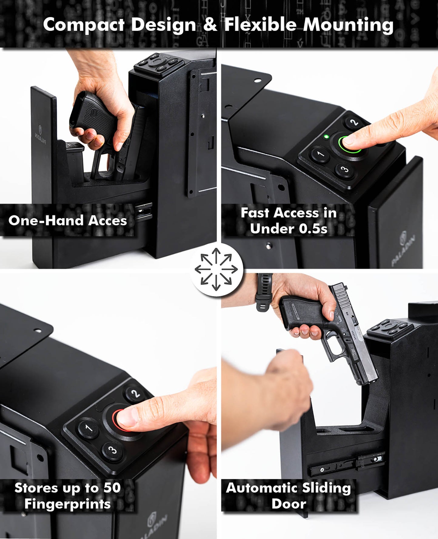 Paladin Slider Biometrischer Pistolensafe