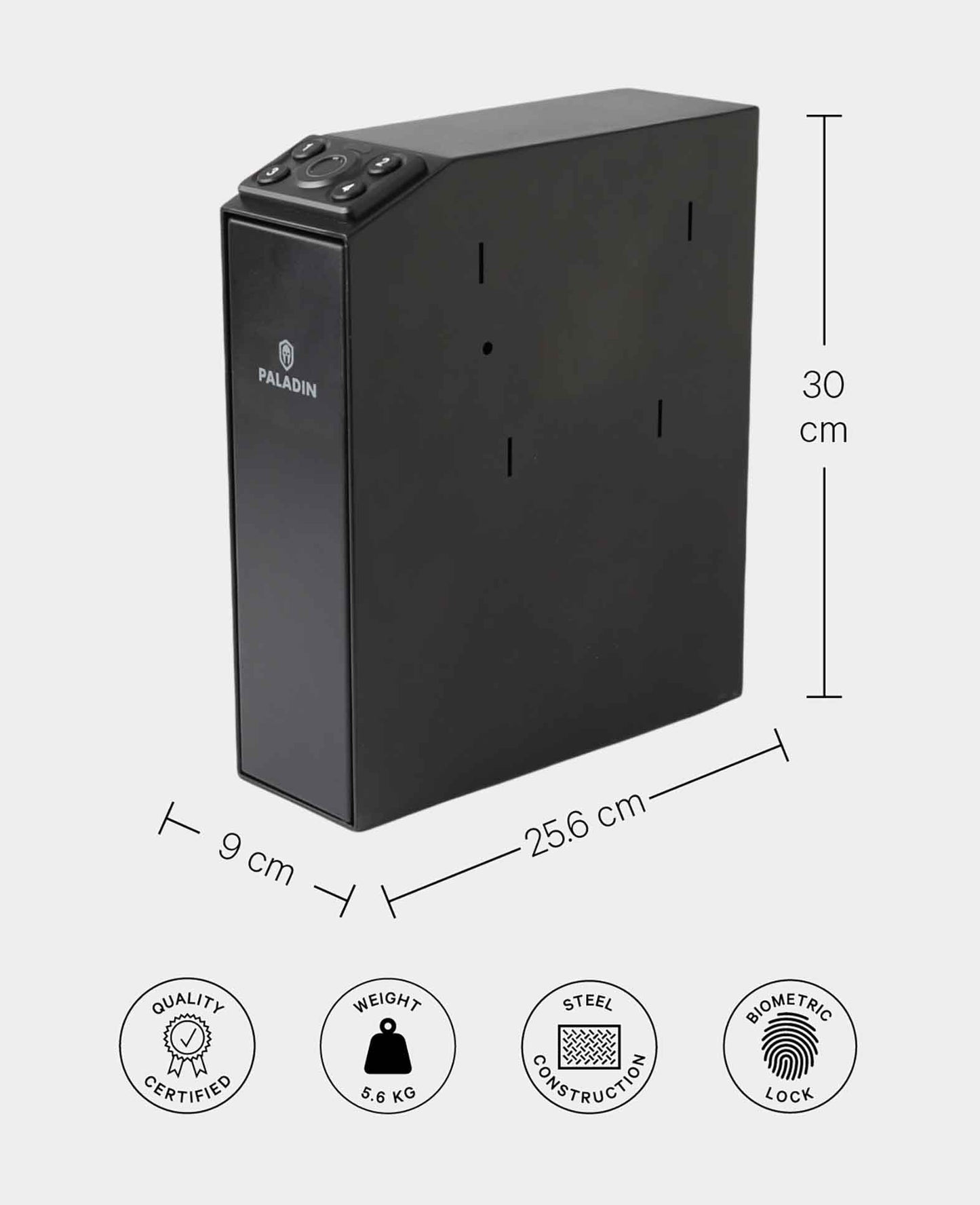 Paladin Slider Biometrischer Pistolensafe