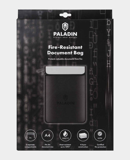 Paladin feuerbeständige Dokumententasche