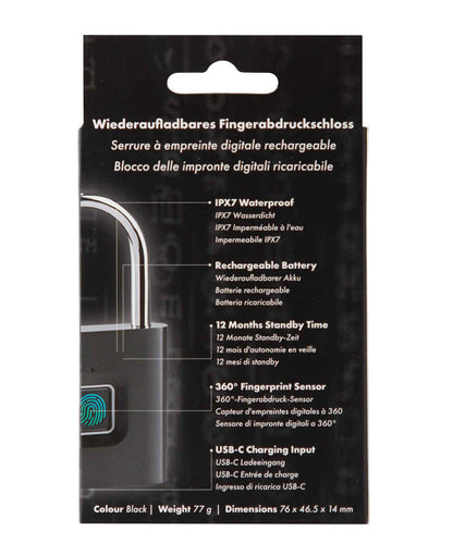 Paladin Fingerabdruck Schloss