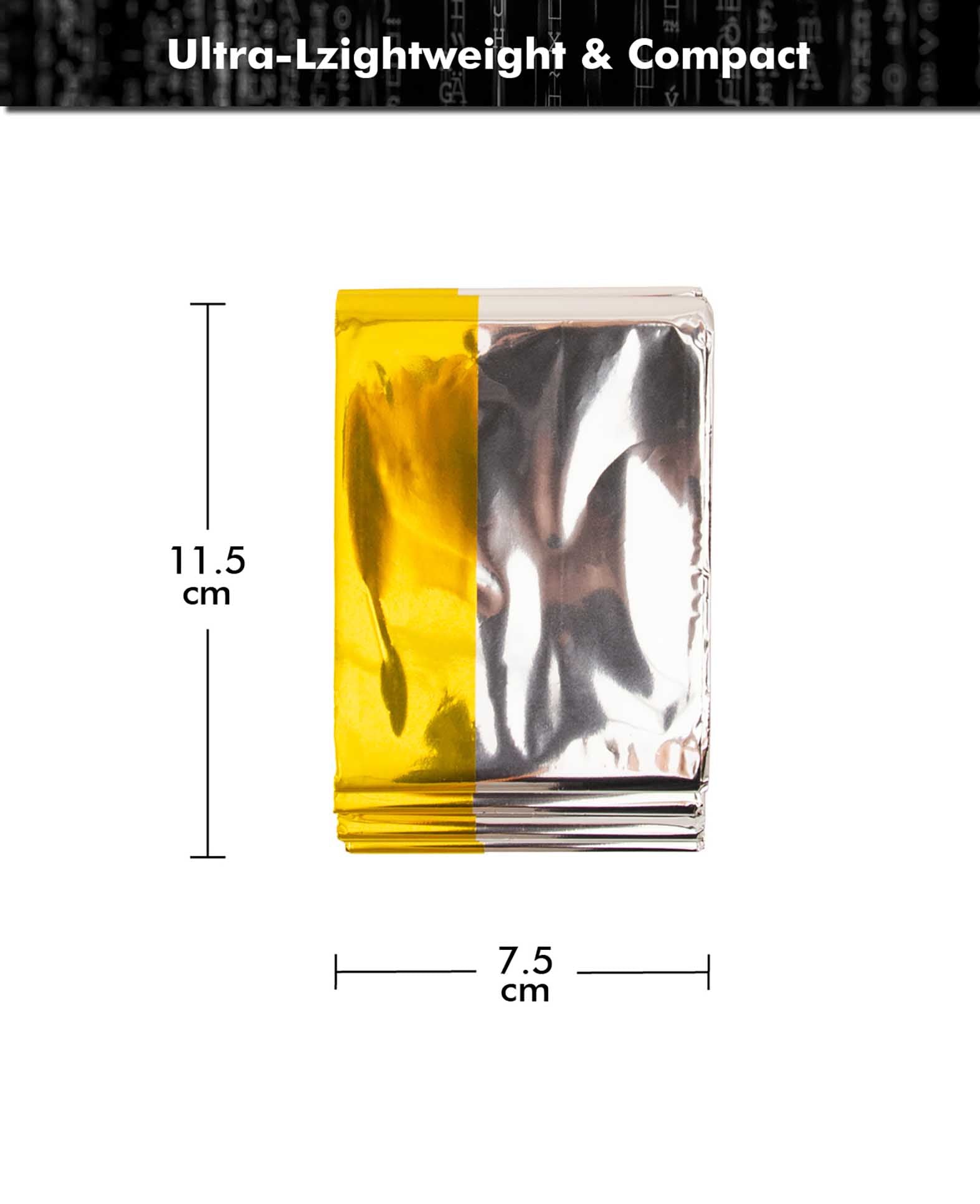 Paladin Emergency Blanket – Mylar, Reflects 90% Body Heat