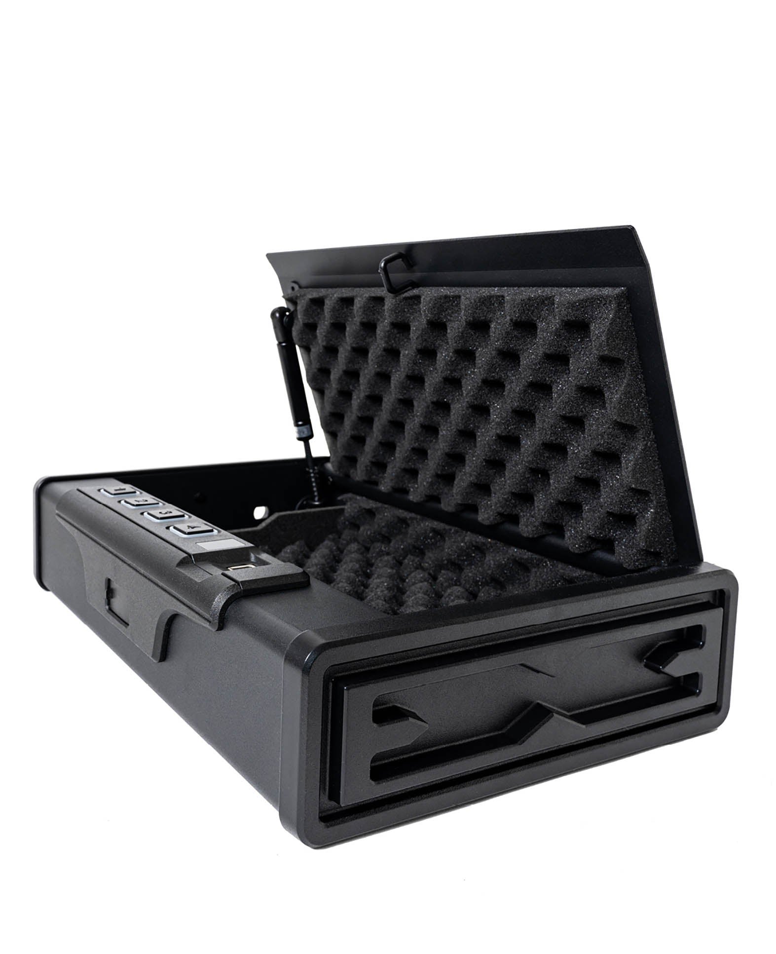 Paladin MK2 Biometric Fingerprint Pistol Safe, Black, 34.4x26.3x8.9cm