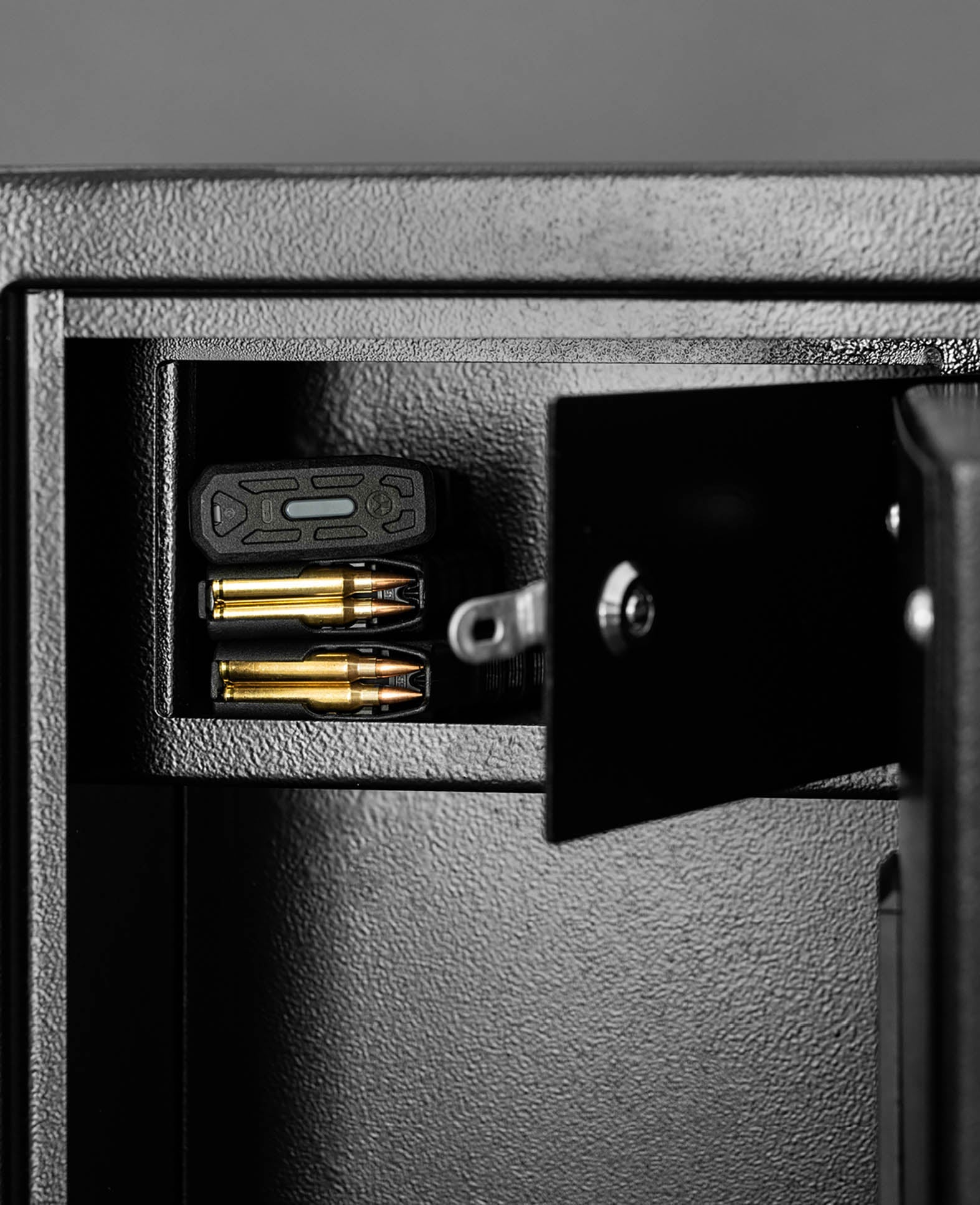 Paladin ARS1 Long Gun Safe – Biometric, Black, Stainless Steel, Modular