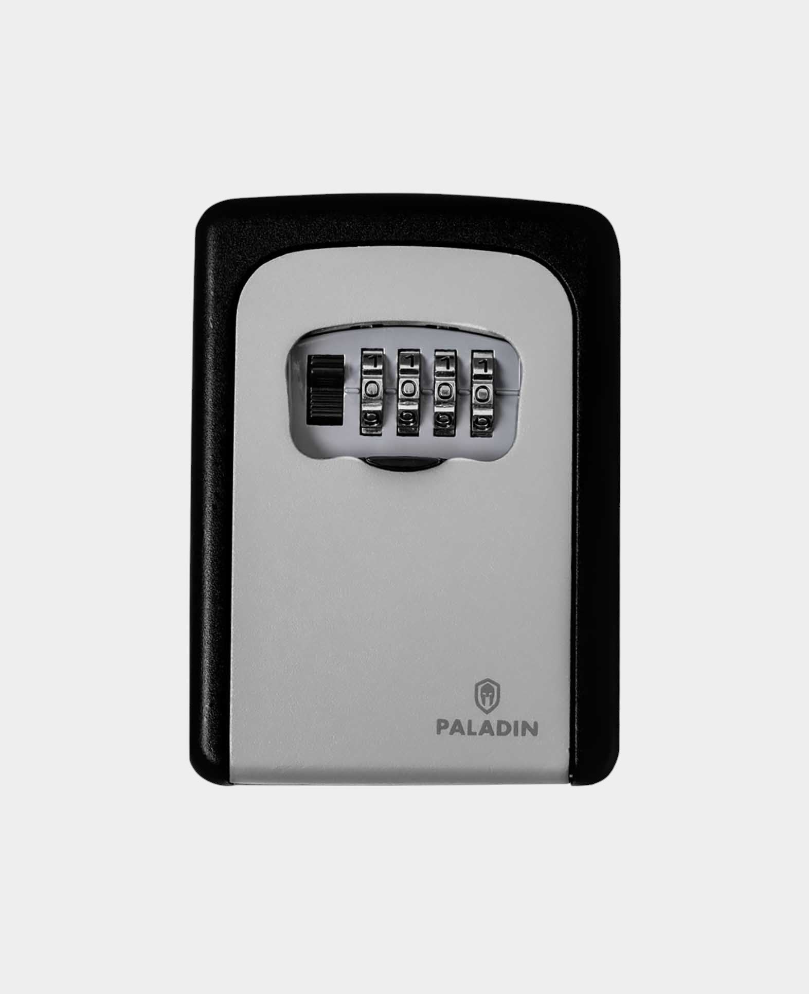 Paladin key safe, grey-black, key box with combination lock for wall mounting, 4x9x12cm