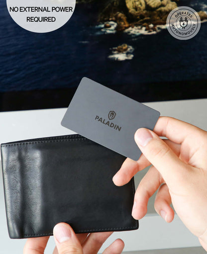 Paladin NFC/RFID Blocker Card, Schutz vor Datendiebstahl und Phishing-Attacken dank elektromagnetischem Schutzschild, im Kreditkartenformat