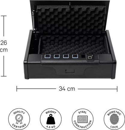 MK2 - Paladin Biometrischer Fingerabdruck Safe